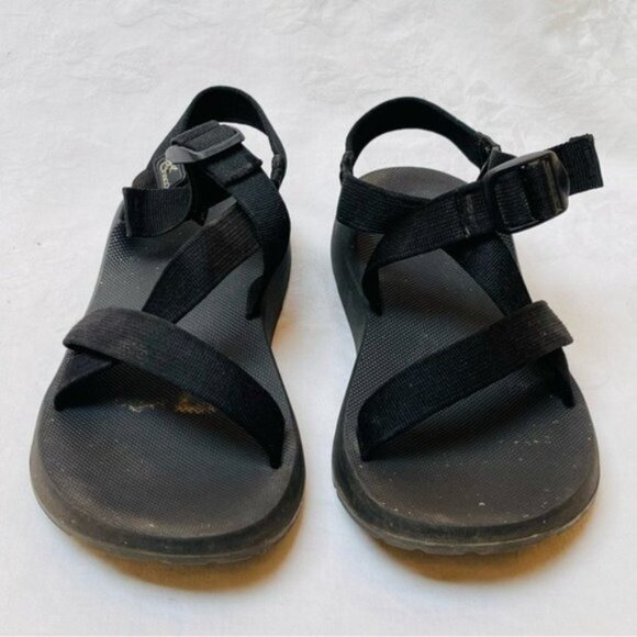 Chaco Sandals Mens 11 Black Strappy Summer Festival Slip On Vacation Beach main image 9